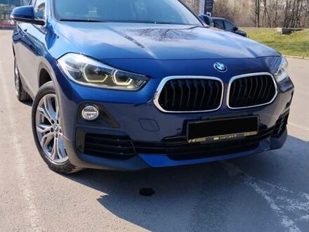 Синий БМВ X2, объемом двигателя 2 л и пробегом 245 тыс. км за 21999 $, фото 1 на Automoto.ua