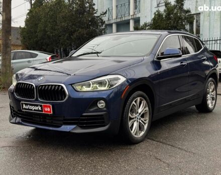 Синий БМВ X2, объемом двигателя 2 л и пробегом 61 тыс. км за 19490 $, фото 1 на Automoto.ua
