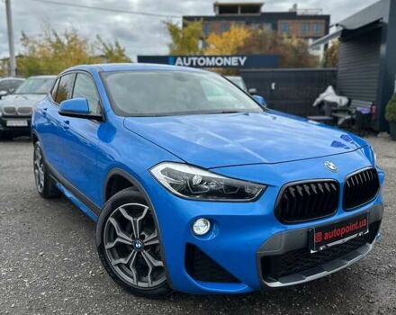 Синій БМВ X2, об'ємом двигуна 2 л та пробігом 166 тис. км за 18200 $, фото 1 на Automoto.ua