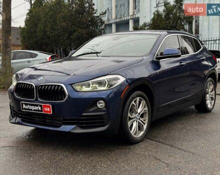 Синий БМВ X2, объемом двигателя 2 л и пробегом 61 тыс. км за 19490 $, фото 1 на Automoto.ua