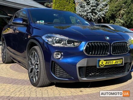 БМВ X2 2018 в Львове на Automoto.ua Синий БМВ X2, объемом двигателя 2 л и пробегом 40 тыс. км за 29999 $, фото 1 на Automoto.ua