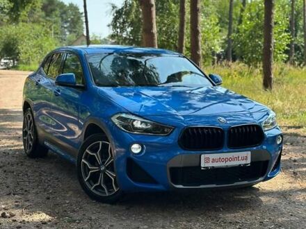 Синий БМВ X2, объемом двигателя 2 л и пробегом 166 тыс. км за 18500 $, фото 1 на Automoto.ua