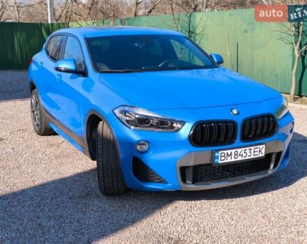 Синий БМВ X2, объемом двигателя 2 л и пробегом 153 тыс. км за 19300 $, фото 1 на Automoto.ua