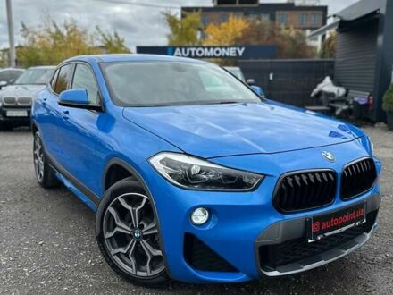 Синий БМВ X2, объемом двигателя 2 л и пробегом 166 тыс. км за 18200 $, фото 1 на Automoto.ua