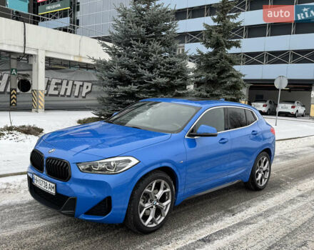 Синий БМВ X2, объемом двигателя 2 л и пробегом 140 тыс. км за 25500 $, фото 1 на Automoto.ua