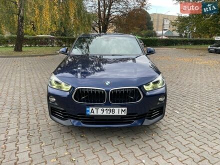 Синий БМВ X2, объемом двигателя 2 л и пробегом 226 тыс. км за 15800 $, фото 1 на Automoto.ua