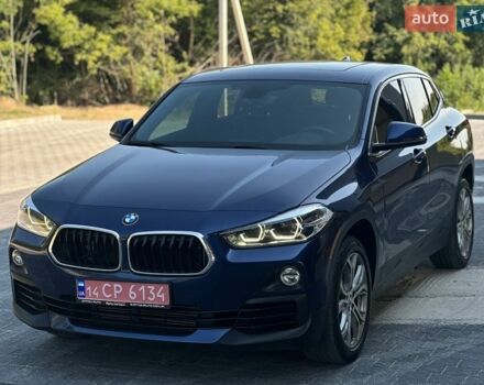 Синий БМВ X2, объемом двигателя 2 л и пробегом 172 тыс. км за 18000 $, фото 1 на Automoto.ua