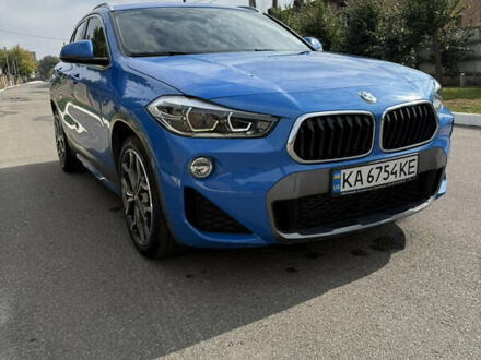 Синий БМВ X2, объемом двигателя 2 л и пробегом 70 тыс. км за 24900 $, фото 1 на Automoto.ua