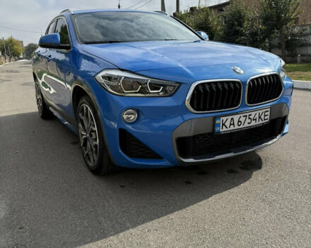 Синий БМВ X2, объемом двигателя 2 л и пробегом 70 тыс. км за 24900 $, фото 1 на Automoto.ua