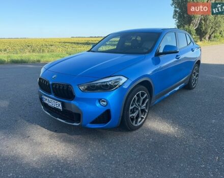 Синий БМВ X2, объемом двигателя 2 л и пробегом 153 тыс. км за 19500 $, фото 1 на Automoto.ua