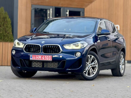 Синий БМВ X2, объемом двигателя 2 л и пробегом 87 тыс. км за 17899 $, фото 1 на Automoto.ua