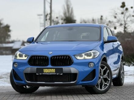 Синий БМВ X2, объемом двигателя 2 л и пробегом 166 тыс. км за 19650 $, фото 1 на Automoto.ua