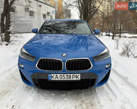 Синий БМВ X2, объемом двигателя 2 л и пробегом 83 тыс. км за 23500 $, фото 1 на Automoto.ua