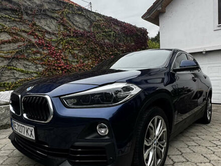 Синий БМВ X2, объемом двигателя 2 л и пробегом 98 тыс. км за 25000 $, фото 1 на Automoto.ua