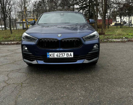 Синий БМВ X2, объемом двигателя 2 л и пробегом 133 тыс. км за 19700 $, фото 1 на Automoto.ua
