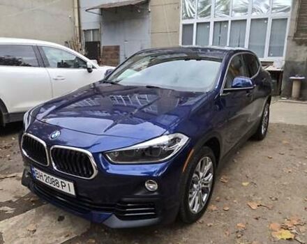 Синий БМВ X2, объемом двигателя 2 л и пробегом 48 тыс. км за 24000 $, фото 1 на Automoto.ua