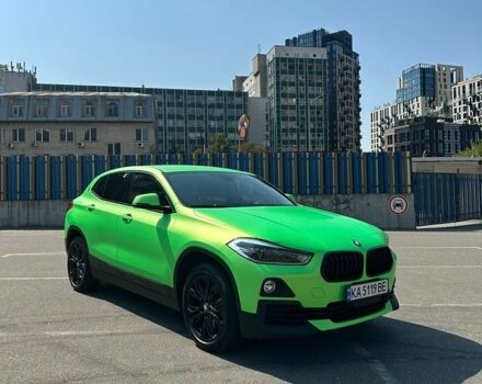 Зеленый БМВ X2, объемом двигателя 2 л и пробегом 52 тыс. км за 30000 $, фото 1 на Automoto.ua