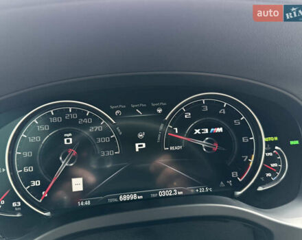 Чорний БМВ X3 M, об'ємом двигуна 2.99 л та пробігом 69 тис. км за 42999 $, фото 16 на Automoto.ua