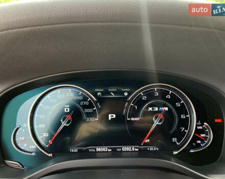 БМВ X3 M 2019 в Киеве на Automoto.ua Черный БМВ X3 M, объемом двигателя 3 л и пробегом 96 тыс. км за 51500 $, фото 42 на Automoto.ua