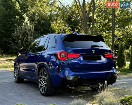 Синій БМВ X3 M, об'ємом двигуна 3 л та пробігом 39 тис. км за 64900 $, фото 60 на Automoto.ua