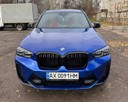 Синий БМВ X3 M, объемом двигателя 2.99 л и пробегом 41 тыс. км за 65000 $, фото 1 на Automoto.ua