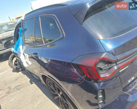 БМВ X3 M 2023 в Днепре (Днепропетровске) на Automoto.ua Синий БМВ X3 M, объемом двигателя 2.99 л и пробегом 40 тыс. км за 30500 $, фото 6 на Automoto.ua