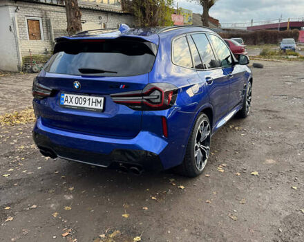 Синий БМВ X3 M, объемом двигателя 2.99 л и пробегом 41 тыс. км за 65000 $, фото 2 на Automoto.ua