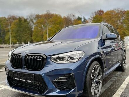 БМВ X3 M 2020 у Києві на Automoto.ua Синій БМВ X3 M, об'ємом двигуна 3 л та пробігом 7 тис. км за 69000 $, фото 1 на Automoto.ua