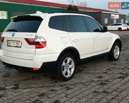 Белый БМВ Х3, объемом двигателя 2 л и пробегом 334 тыс. км за 10500 $, фото 3 на Automoto.ua