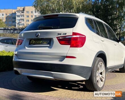 Белый БМВ Х3, объемом двигателя 3 л и пробегом 180 тыс. км за 15700 $, фото 6 на Automoto.ua