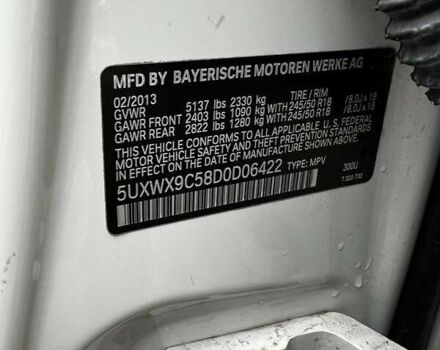 Белый БМВ Х3, объемом двигателя 2 л и пробегом 220 тыс. км за 13600 $, фото 18 на Automoto.ua