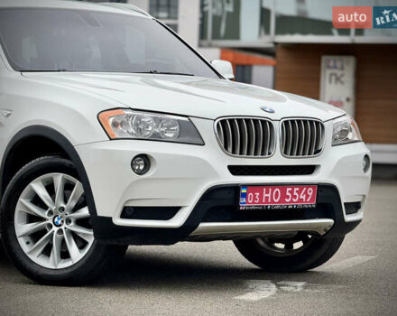 Белый БМВ Х3, объемом двигателя 2 л и пробегом 190 тыс. км за 13200 $, фото 1 на Automoto.ua