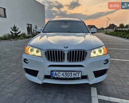Білий БМВ Х3, об'ємом двигуна 3 л та пробігом 275 тис. км за 13750 $, фото 1 на Automoto.ua