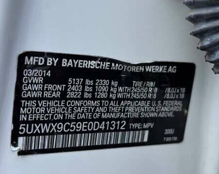 Белый БМВ Х3, объемом двигателя 2 л и пробегом 96 тыс. км за 13300 $, фото 31 на Automoto.ua