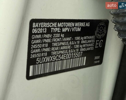 Белый БМВ Х3, объемом двигателя 2 л и пробегом 139 тыс. км за 13500 $, фото 22 на Automoto.ua