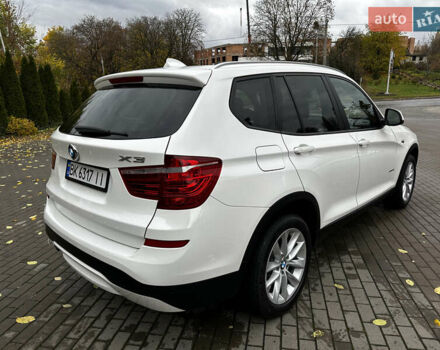 БМВ Х3 2015 в Ровно на Automoto.ua Белый БМВ Х3, объемом двигателя 2 л и пробегом 117 тыс. км за 17200 $, фото 6 на Automoto.ua