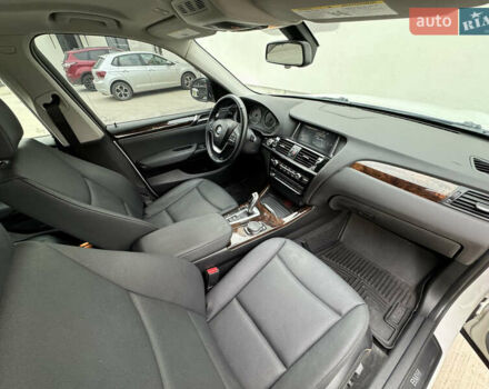 БМВ Х3 2015 в Днепре (Днепропетровске) на Automoto.ua Белый БМВ Х3, объемом двигателя 2 л и пробегом 217 тыс. км за 14990 $, фото 21 на Automoto.ua