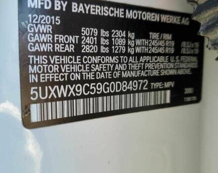 Білий БМВ Х3, об'ємом двигуна 0 л та пробігом 119 тис. км за 3200 $, фото 12 на Automoto.ua