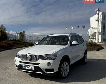 Білий БМВ Х3, об'ємом двигуна 2 л та пробігом 105 тис. км за 16200 $, фото 1 на Automoto.ua