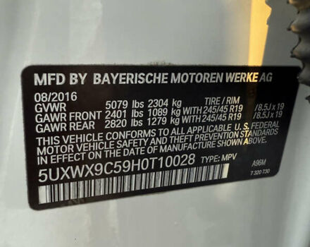 Белый БМВ Х3, объемом двигателя 2 л и пробегом 68 тыс. км за 18900 $, фото 34 на Automoto.ua