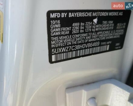 Белый БМВ Х3, объемом двигателя 2 л и пробегом 183 тыс. км за 3900 $, фото 12 на Automoto.ua