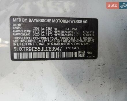 Белый БМВ Х3, объемом двигателя 2 л и пробегом 181 тыс. км за 17950 $, фото 12 на Automoto.ua