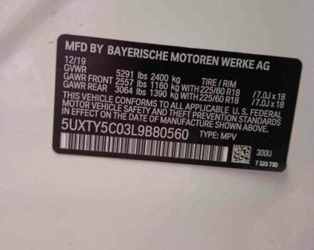 Білий БМВ Х3, об'ємом двигуна 2 л та пробігом 67 тис. км за 19800 $, фото 21 на Automoto.ua