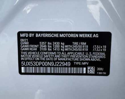Белый БМВ Х3, объемом двигателя 2 л и пробегом 37 тыс. км за 35900 $, фото 29 на Automoto.ua