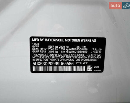 Білий БМВ Х3, об'ємом двигуна 2 л та пробігом 15 тис. км за 46800 $, фото 14 на Automoto.ua