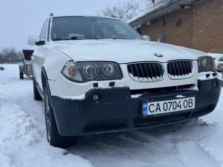 Белый БМВ Х3, объемом двигателя 3 л и пробегом 350 тыс. км за 7400 $, фото 1 на Automoto.ua