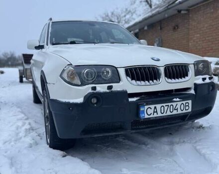 Белый БМВ Х3, объемом двигателя 3 л и пробегом 350 тыс. км за 7400 $, фото 1 на Automoto.ua
