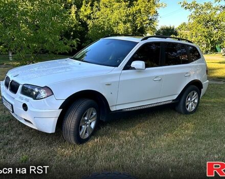Белый БМВ Х3, объемом двигателя 3 л и пробегом 300 тыс. км за 8500 $, фото 1 на Automoto.ua