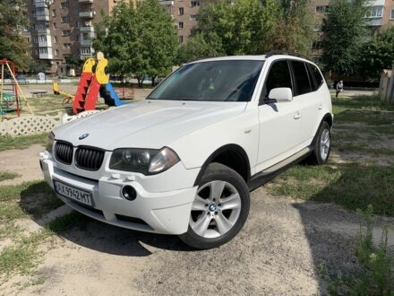 Білий БМВ Х3, об'ємом двигуна 3 л та пробігом 380 тис. км за 10000 $, фото 1 на Automoto.ua