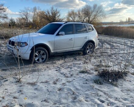 Белый БМВ Х3, объемом двигателя 3 л и пробегом 270 тыс. км за 8000 $, фото 1 на Automoto.ua